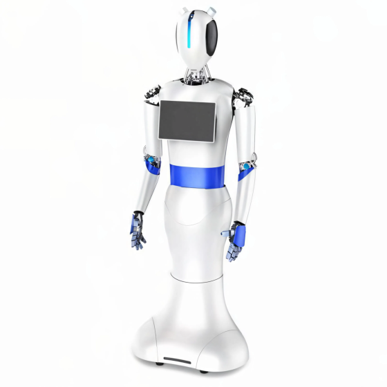 Intelligent new business reception robot