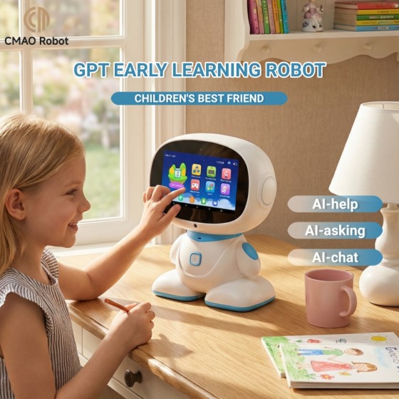 启蒙教育玩具儿童益智机器人