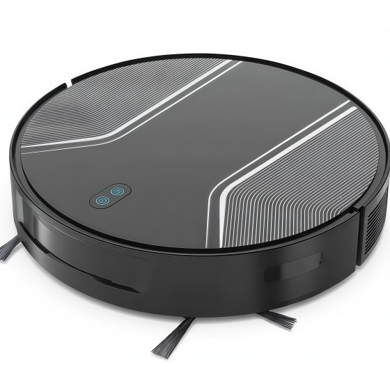 Intelligent robot vacuum mop combination suitable for pet hair and hard floors