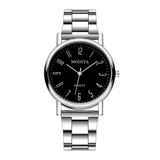 Roman Men’s Watch – Minimalist Quartz Alloy Strap Gift Watch