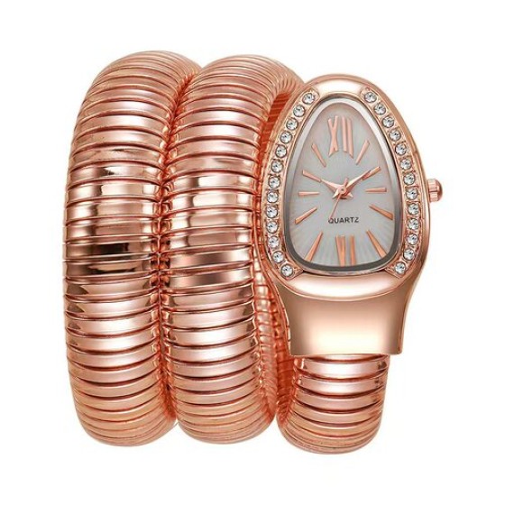 Trendy Snake Bracelet Watch – Stylish Women’s Quartz Bangle Watch